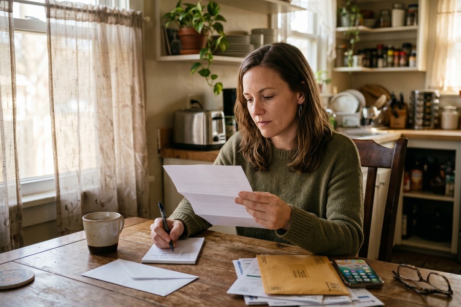 Infographic showing the step-by-step income documentation process for gig workers applying for credit