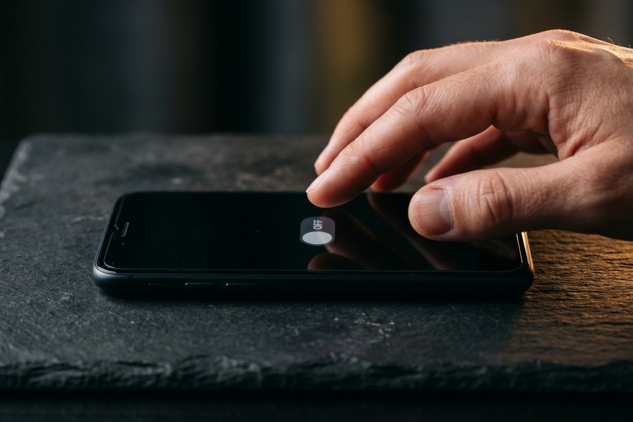 Abstract digital illustration showing financial data flowing securely between a bank and a lending app via connected nodes