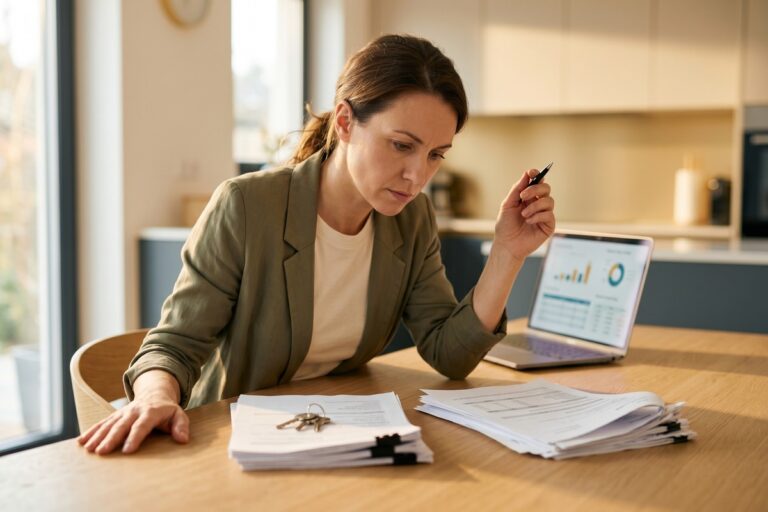 Side-by-side comparison of secured vs unsecured short-term loans with risk and benefit icons