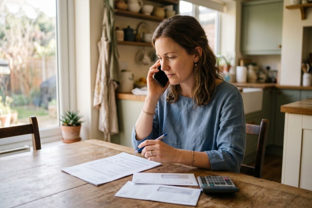 Person comparing settle debt vs pay in full options to rebuild credit score