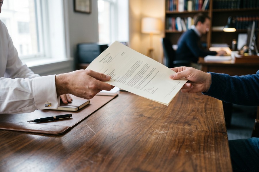 Debt negotiation process flowchart showing steps from validation request to written settlement agreement