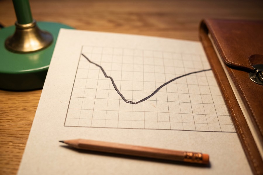 Timeline chart showing credit score recovery phases over 24 months after a late payment
